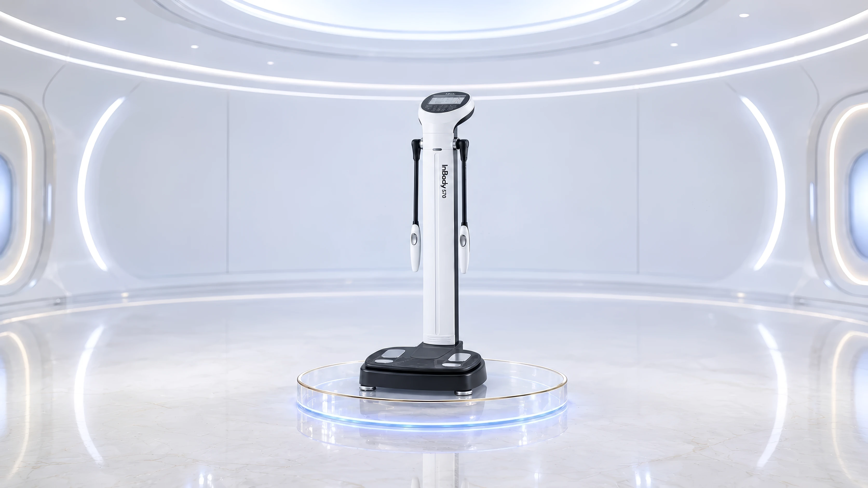 InBody in the Savoy showroom