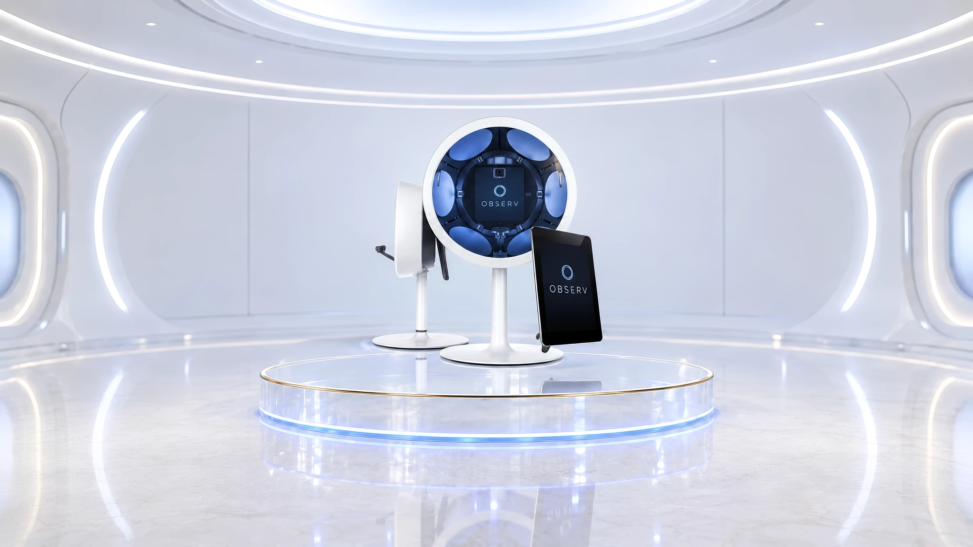 OBSERV 520 in the Savoy showroom
